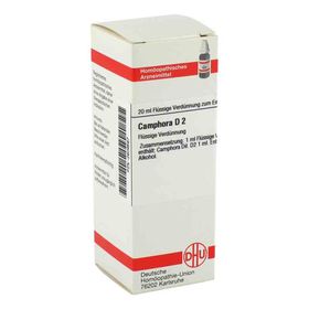 Camphora D 2 Dilution (20 ml) – PZN 2609567 из Германии