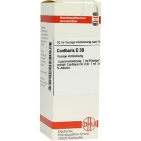 Cantharis D 30 Dilution (20 ml) – PZN 2609768 из Германии