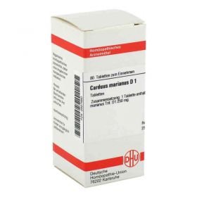 Carduus Marianus D 1 Tabletten (80 stk) – PZN 2627660 из Германии