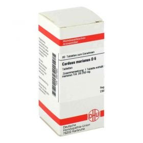 Carduus Marianus D 6 Tabletten (80 stk) – PZN 2627683 из Германии