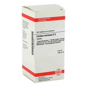 Carduus Marianus D 3 Tabletten (200 stk) – PZN 2801460 из Германии