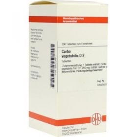 Carbo Vegetabilis D 2 Tabletten (200 stk) – PZN 2812009 из Германии
