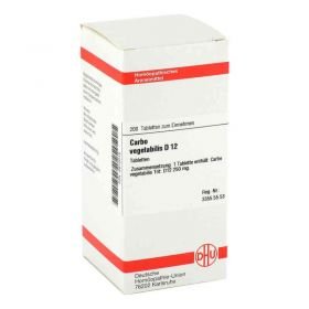 Carbo Vegetabilis D 12 Tabletten (200 stk) – PZN 2812015 из Германии