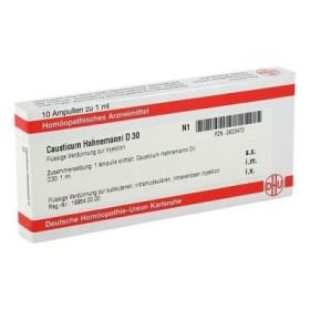 Causticum Hahnemanni D 30 Ampullen (10X1 ml) – PZN 2823473 из Германии