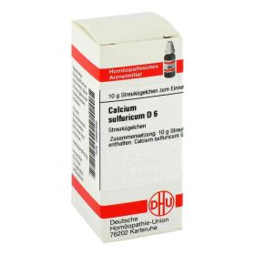 Calcium Sulfuricum D 6 Globuli (10 g) – PZN 2895366 из Германии