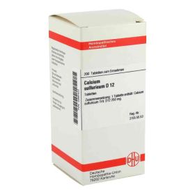 Calcium Sulfuricum D 12 Tabletten (200 stk) – PZN 2895403 из Германии