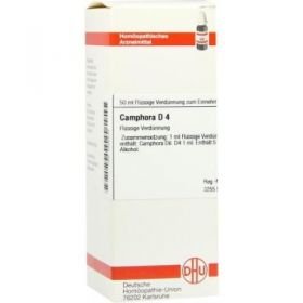 Camphora D 4 Dilution (50 ml) – PZN 2895544 из Германии