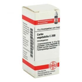 Carbo Vegetabilis C 200 Globuli (10 g) – PZN 2895780 из Германии