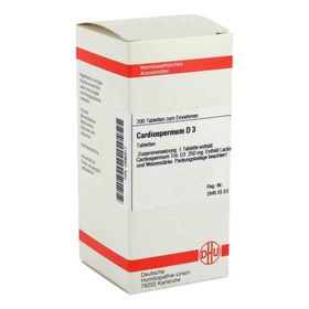 Cardiospermum D 3 Tabletten (200 stk) – PZN 2895917 из Германии