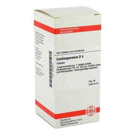 Cardiospermum D 4 Tabletten (200 stk) – PZN 2895923 из Германии