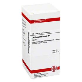Carduus Marianus D 4 Tabletten (200 stk) – PZN 3486776 из Германии