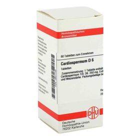 Cardiospermum D 6 Tabletten (80 stk) – PZN 3631735 из Германии