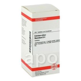 Calcium Silico Fluor. D 4 Tabletten (200 stk) – PZN 4209731 из Германии