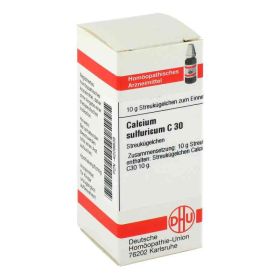 Calcium Sulfuricum C 30 Globuli (10 g) – PZN 4209808 из Германии