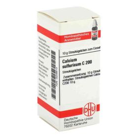 Calcium Sulfuricum C 200 Globuli (10 g) – PZN 4209814 из Германии