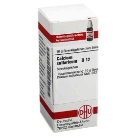 Calcium Sulfuricum D 12 Globuli (10 g) – PZN 4209820 из Германии