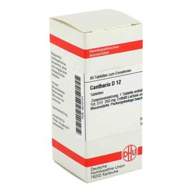 Cantharis D 12 Tabletten (80 stk) – PZN 4210131 из Германии
