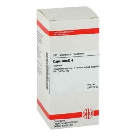 Capsicum D 4 Tabletten (200 stk) – PZN 4210272 из Германии