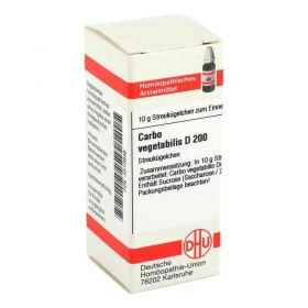 Carbo Vegetabilis D 200 Globuli (10 g) – PZN 4210846 из Германии