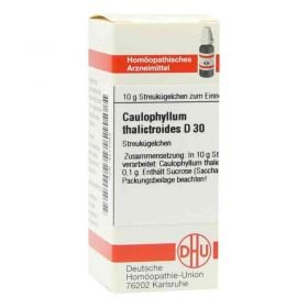 Caulophyllum Thalictroides D 30 Globuli (10 g) – PZN 4211053 из Германии