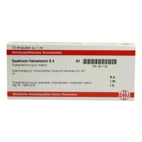 Causticum Hahnemanni D 4 Ampullen (10X1 ml) – PZN 4211142 из Германии