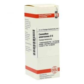 Ceanothus Americanus D 6 Dilution (20 ml) – PZN 4211389 из Германии