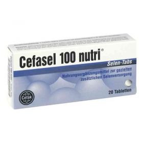 Cefasel 100 nutri Selen Tabs Tabletten (20 stk) – PZN 4522563 из Германии