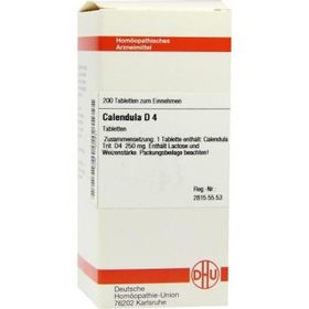 Calendula D 4 Tabletten (200 stk) – PZN 7162941 из Германии