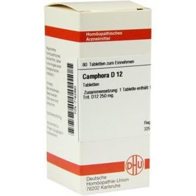 Camphora D 12 Tabletten (80 stk) – PZN 7162993 из Германии