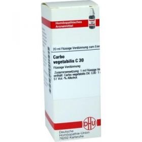 Carbo Vegetabilis C 30 Dilution (20 ml) – PZN 7163521 из Германии