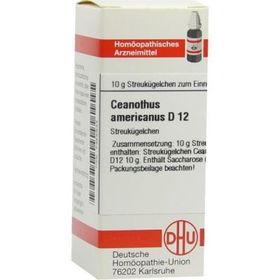 Ceanothus Americanus D 12 Globuli (10 g) – PZN 7455844 из Германии