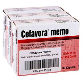 Cefavora memo Weichgelatinekapseln (90 stk) – PZN 7483183 из Германии