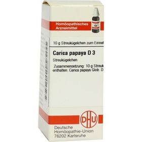 Carica Papaya D 3 Globuli (10 g) – PZN 7595002 из Германии