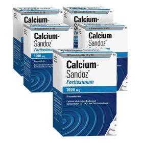 Calcium Sandoz fortissimum Brausetabletten (5X20 stk) – PZN 8100219 из Германии
