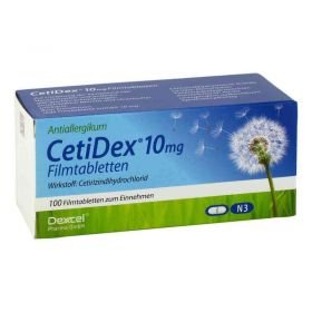 CetiDex 10mg (100 stk) – PZN 8892133 из Германии