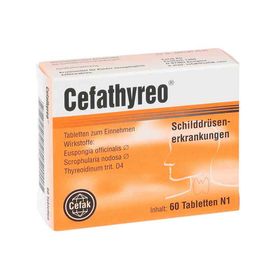 Cefathyreo Tabletten (60 stk) – PZN 10004766 из Германии