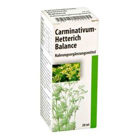 Carminativum Hetterich Balance Tropfen zum Einnehmen  (20 ml) – PZN 10346567 из Германии