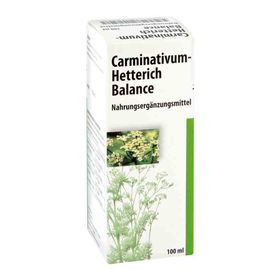 Carminativum Hetterich Balance Tropfen zum Einnehmen  (100 ml) – PZN 10346573 из Германии
