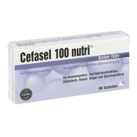 Cefasel 100 nutri Selen-tabs (60 stk) – PZN 10549218 из Германии