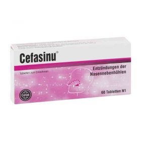 Cefasinu Tabletten (60 stk) – PZN 10549253 из Германии