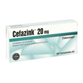 Cefazink 20mg (60 stk) – PZN 10549299 из Германии