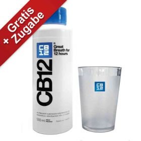 Cb12 Mund Spüllösung+zahnputzbecher gratis (250 ml) – PZN 12412417 из Германии