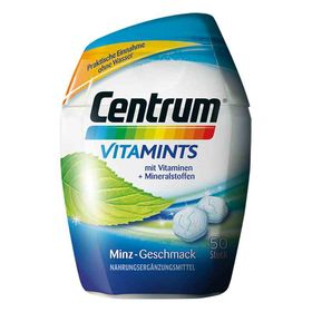 Centrum Vitamints Minz-geschmack Kautabletten (50 stk) – PZN 12442832 из Германии