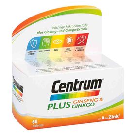 Centrum Plus Ginseng & Ginkgo Tabletten (60 stk) – PZN 12526569 из Германии