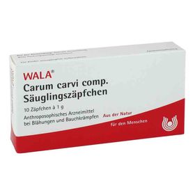 Carum Carvi compositus Säuglingszäpfchen (10X1 g) – PZN 12544248 из Германии