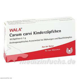 Carum carvi Kinderzäpfchen, 10X1 G – PZN 1448004 из Германии
