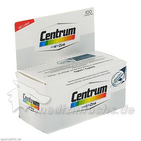 Centrum A-Zink + FloraGlo Lutein Capletten, 100 ST – PZN 157931 из Германии