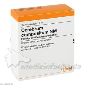 Cerebrum compositum NM, 10 ST – PZN 1674841 из Германии