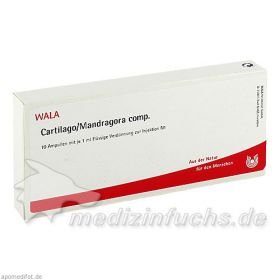 CARTILAGO/MANDRA COMP, 10X1 ML – PZN 1751139 из Германии