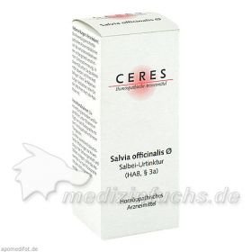 CERES Salvia officinalis Urt., 20 ML – PZN 233827 из Германии
